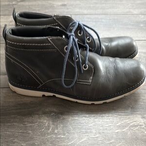 Timberland EUC 6863B men’s Bartram casual chukka boots blue leather size 11